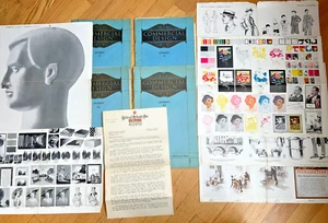 4 - 1930 FEDERAL SCHOOLS, Commercial Design Books w/ Detailed Critique Letter - Picture 1 of 17