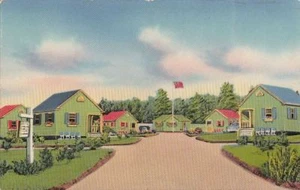 Postal Green Gables Bungalow Court Cavendish Isla del Príncipe Eduardo Canadá - Imagen 1 de 2