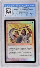 HOPE AND GLORY Urza's Legacy Foil CGC 8.5 Graded MTG [Card Kingdom]