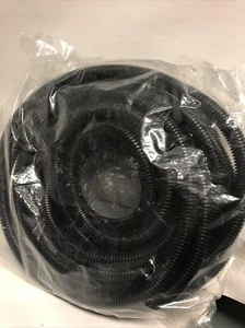 Grand 83-8001 Split Flex Tubing, Noir,1/2", 50' - Véritable Grand - Photo 1/3