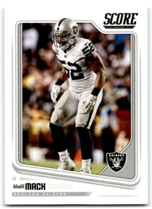 2018 SCORE KHALIL MACK OAKLAND RAIDERS #250 - Picture 1 of 2
