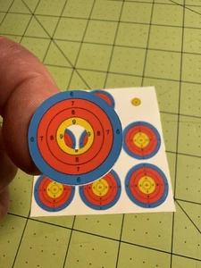 Bally, Williams, Gottlieb Vinyl Pinball Drop Target Stickers TARGET PRACTICE - Picture 1 of 3