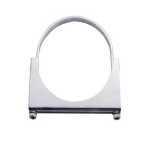 United Pacific 10291  -  6 Inch Chrome-Plated Exhaust U Style Clamp - Picture 1 of 1