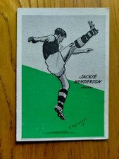 Jackie Henderson Arsenal #25 Master Vending Cardmaster Football 1958