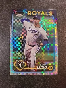 Seth Lugo 2024 Topps Chrome X-Fractor #181 Xfractor Kansas City Royals - Bild 1 von 2