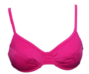 DAMEN BIKINI OBERTEIL HALBSCHALE BÜGEL VORGEFORMT PINK SOLAR CUP A Gr. 36 NEU - Bild 1 von 2