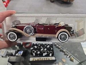 New Franklin Mint Precision Diecast Model Car 1930 Duesenberg J Derham Tourster - Picture 1 of 14