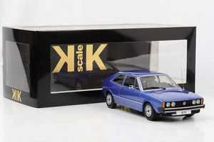 1:18 KK-Scale VW Scirocco I Gti Sportcoupe 1976 MK1 Blue Metallic 1:18 Diecast - Picture 1 of 6