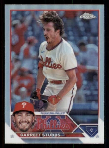 2023 Topps Chrome Update Refractors #USC59 Garrett Stubbs - Picture 1 of 2