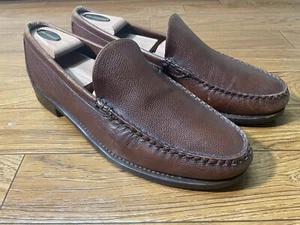 Allen Edmonds Sanibel 42366 Braun Kiesel Leder Halbschuhe Hergestellt in USA Größe 11,5 D - Bild 1 von 6