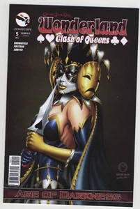 Zenescope #5a Grimm Fairy Tales Wonderland Clash of Queens Cover Marat Mychaels - Picture 1 of 2