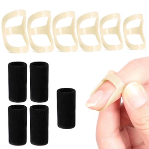 11-Piece Finger Splints & Sleeves Kit - Graduated Oval Trigger Finger Splints... - Picture 1 of 12