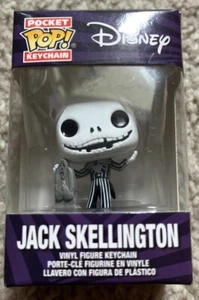 Funko Pocket Pop! JACK SKELLINGTON nel cimitero *NUOVO* NUOVO DI ZECCA Portachiavi Disney TNBC - Foto 1 di 4