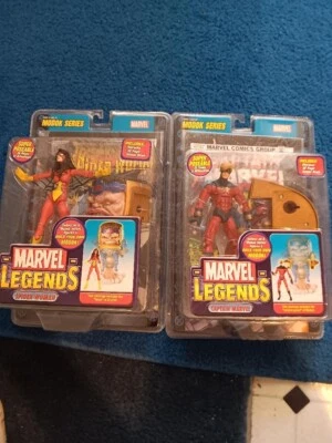MARVEL LEGENGS  MODOK Captain Marvel & Spiderwoman   2006 - Изображение 1 из 4