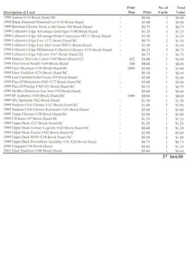 Brock Huard Sammlung 37 Karten. 30 verschiedene Karten hoher Beckett Wert 64€ - Bild 1 von 1