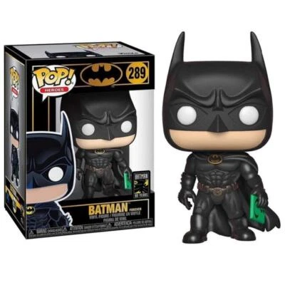Funko Pop ! Heroes Batman 80Th - (289) Batman Forever (1995) Figure Val Kilmer