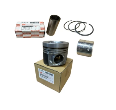 NEW GENUINE ISUZU 4JJ1 NPR PISTON KIT 3.0 12-17 8980437030 - Image 1 of 4