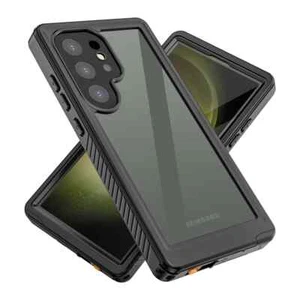 Für Samsung Galaxy S24 Ultra + 360 Grad Full Body Wasserdichte Handyhülle Tasche - Bild 1 von 20