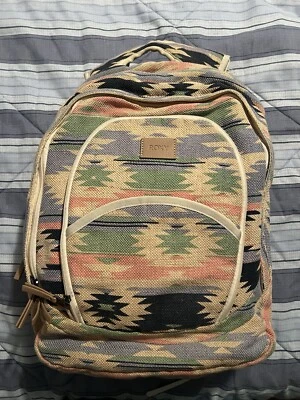 Roxy Bird Island Backpack Colorful Travel Bag - Image 1 of 4
