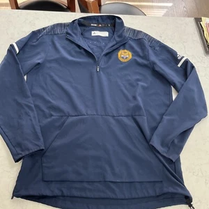 Collegiate Quinnipiac University Adidas giacca leggera uomo quarto zip L - Foto 1 di 10