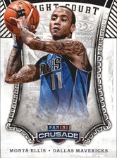 2013-14 Panini Crusade Knight Court Mavericks Basketball Card #2 Monta Ellis