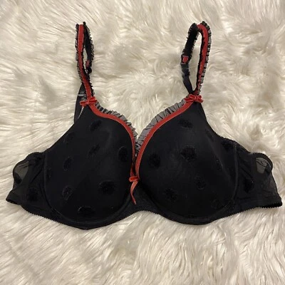 Sutiã Cabernet 40C forrado camiseta com aro bolinhas fechamento traseiro 10550 - Imagem 1 de 4