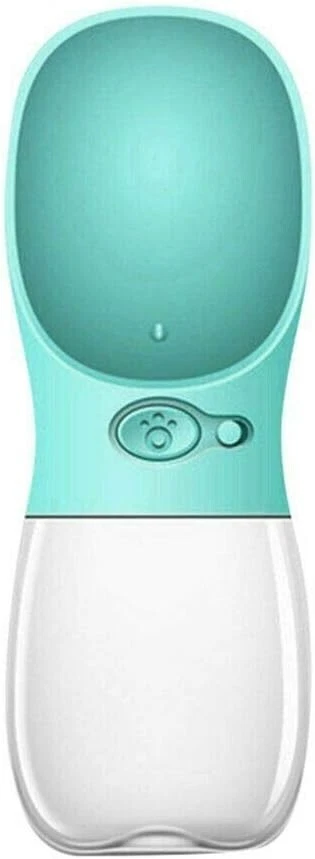 Portable Dog Water Bottle Leak-Proof Dog Travel Water Bottle with Drinking Bowl - Image 1 of 4