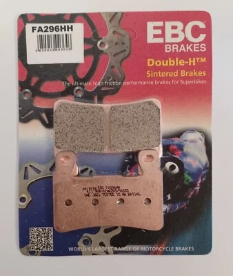 EBC Sintered FRONT Disc Brake Pads Fits HARLEY DAVIDSON FAT BOY (2015 to 2022) - Image 1 of 4