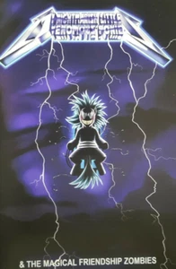 My Nightmarish Little Venomous Ponies Jacob Bear Metallica Homage Foil Cover - Picture 1 of 1