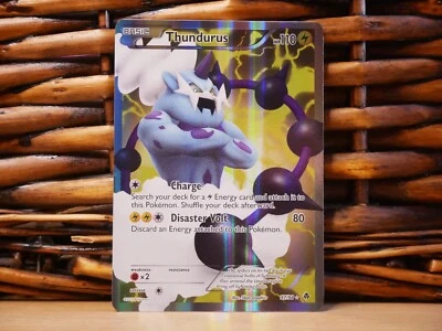 Pokemon THUNDURUS 97/98 | FULL ART | NM Near Mint | Emerging Powers | 2011 - Image 1 of 2