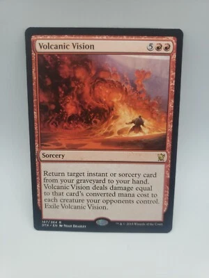 Volcanic Vision x1 - Dragons of Tarkir - MTG - Near Mint - Image 1 of 2