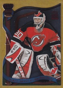 2001-02 Crown Royale Red #85 Martin Brodeur /35 - New Jersey Devils