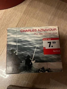 CD : Charles Aznavour - Plus bleu que tes yeux - Bild 1 von 1