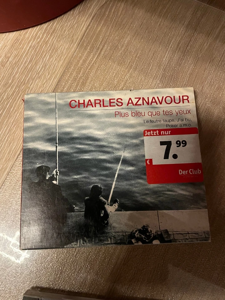 CD : Charles Aznavour - Plus bleu que tes yeux - Bild 1 von 1