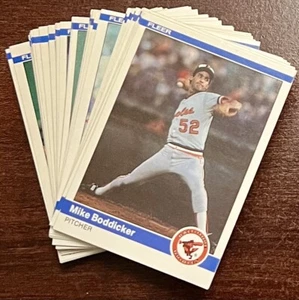 1984 Fleer Baseball - Choose/Pick Your Card #'s 1-250 - Picture 1 of 24