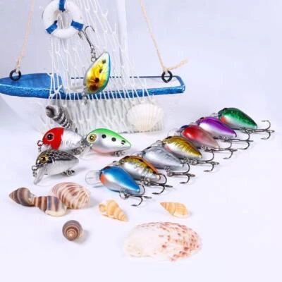 3cm 1.5g Micro Fish Bait Mini Floating Fake Bait Biomimetic Bait Fish GX K1 L1Y3 - Bild 1 von 4