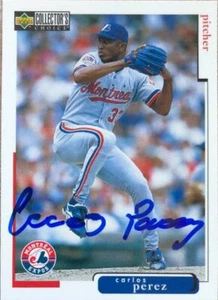 Carlos Perez Autographed 1998 Collector's Choice #435 - Picture 1 of 1