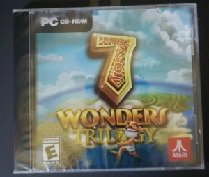 ATARI 3 Great Games Complete Puzzle 1 CD Rom 7 Wonders Trilogy 2018 NEW SEAL - Picture 1 of 9