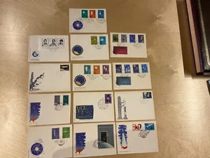 Poland 1959-64 Space Group of 14 FDC's Look! - Picture 1 of 15
