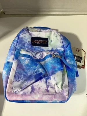 Mini mochila JanSport media pinta lavado batik mochila de día pequeña - nueva con etiquetas Foto 1 de 2