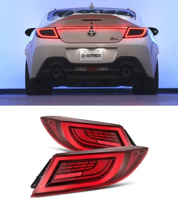 Luces traseras LED (rojo) para Toyota GR86 / Subaru BRZ AlphaRex serie Luxx 22-26 Foto 1 de 4