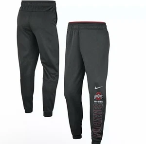 Nike Ohio State Buckeyes NCAA Team On Field Therma Pants Anthracite Men Size 2XL - Picture 1 of 11