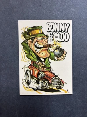 1970 Donruss Odder Odd Rods Bonny and Clod #3 - Image 1 of 2
