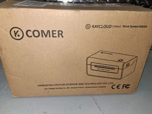 COMER CX418 Thermo Etikettendrucker USB 4x6 Versandetiketten NEU versiegelt im Karton - Bild 1 von 3