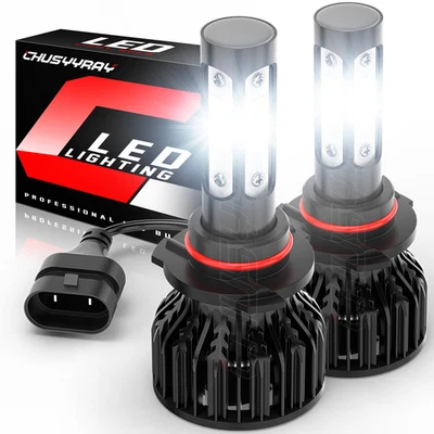 9005 HB3 LED Faros Bombillas Alto 6000K Blanco 2 piezas Para Acura Legend 1990-1995 Foto 1 de 4