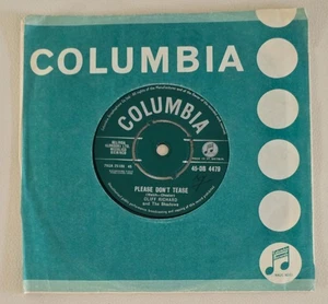 CLIFF RICHARD(THE SHADOWS) "PLEASE DON'T TEASE/WHERE IS ' UK BLACK SP - Picture 1 of 4