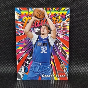 2025-26 Topps Cooper Flagg Rookie Power Players #PP-16 Dallas Mavericks RC - Picture 1 of 2