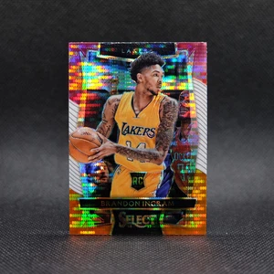 Tarjeta de novato Brandon Ingram Select #91 Tri Color Prizm 2016-17 - Imagen 1 de 2