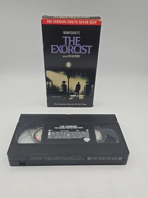 the EXORCIST extended Version Factory Sealed VHS Tape Pazuzu Demon Horror Movie — 第 1/4 张图片