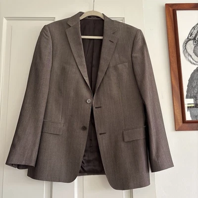 VERSACE COLLECTION Jacket  Blazer Sport Coat for Men Brown Size 50  - Image 1 of 4